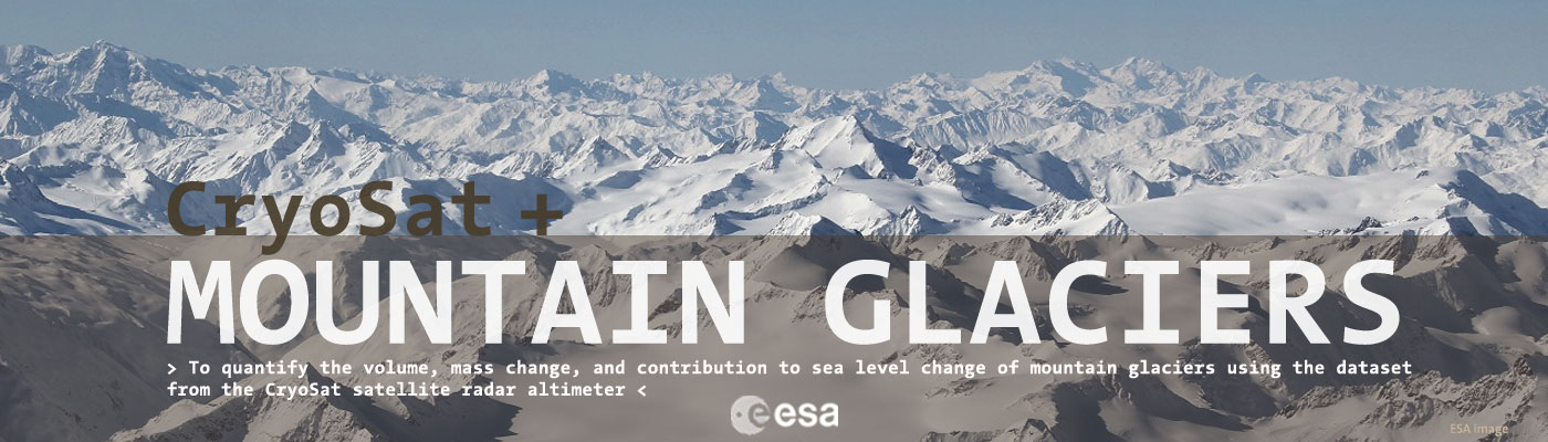 CryoSat+Mountain Glaciers 