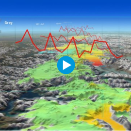 CryoSat reveals retreat of Patagonian glaciers